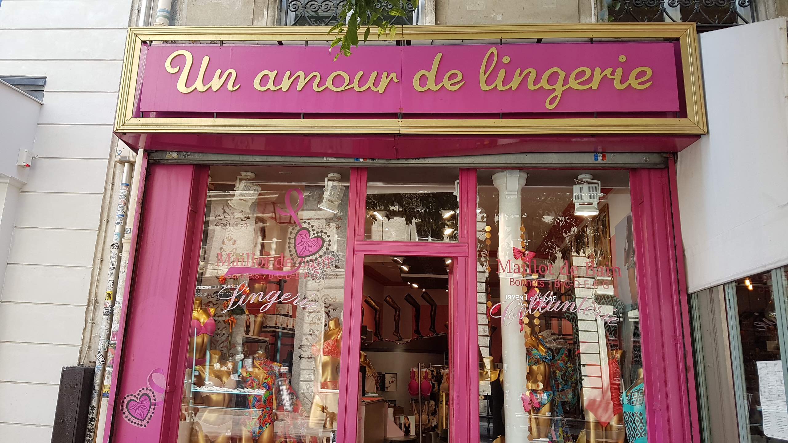 boutique de lingerie