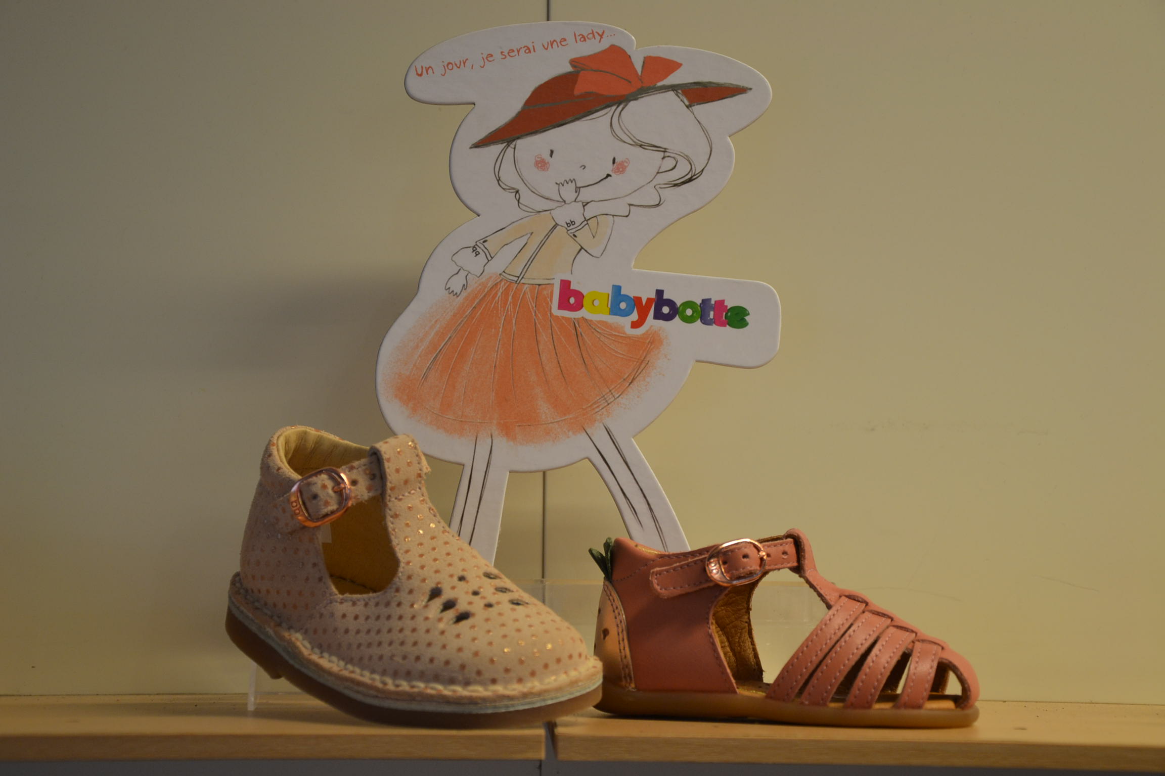 Chaussures premiers pas fille Paris Babybotte - à Blanquefort