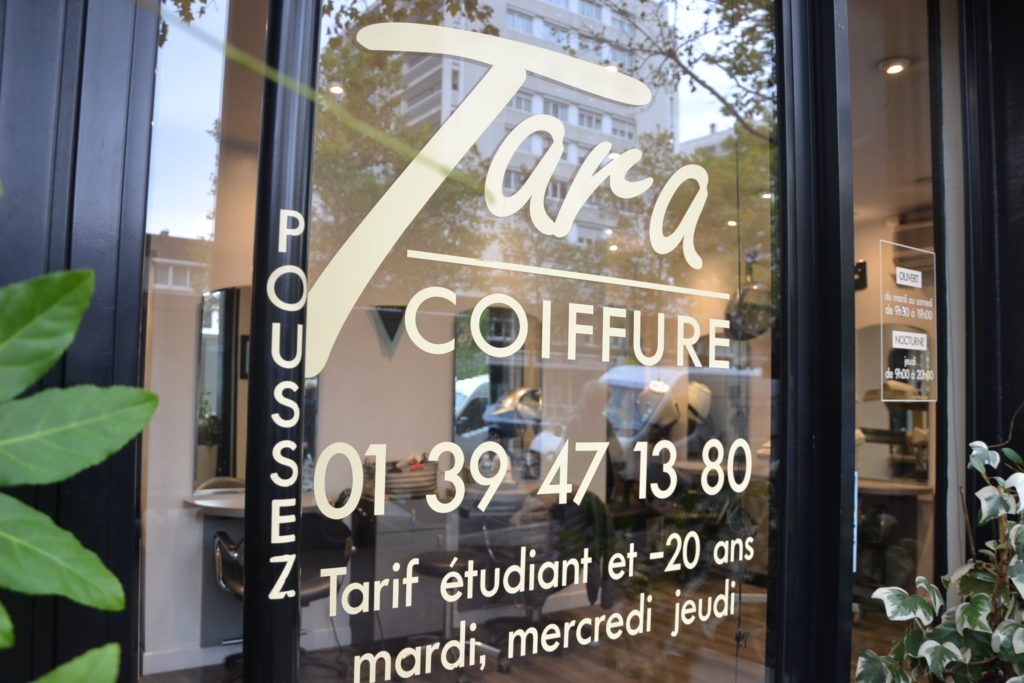 Tara Coiffure coiffeur Argenteuil salon de coiffure relooking 54 avenue Gabriel Péri Argenteuil Toura entree