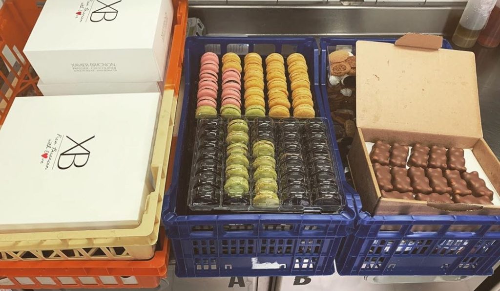 La pâtisserie chocolaterie Xavier Brignon a fait don de toutes ses denrées périssables aux services d'urgence du CHU
