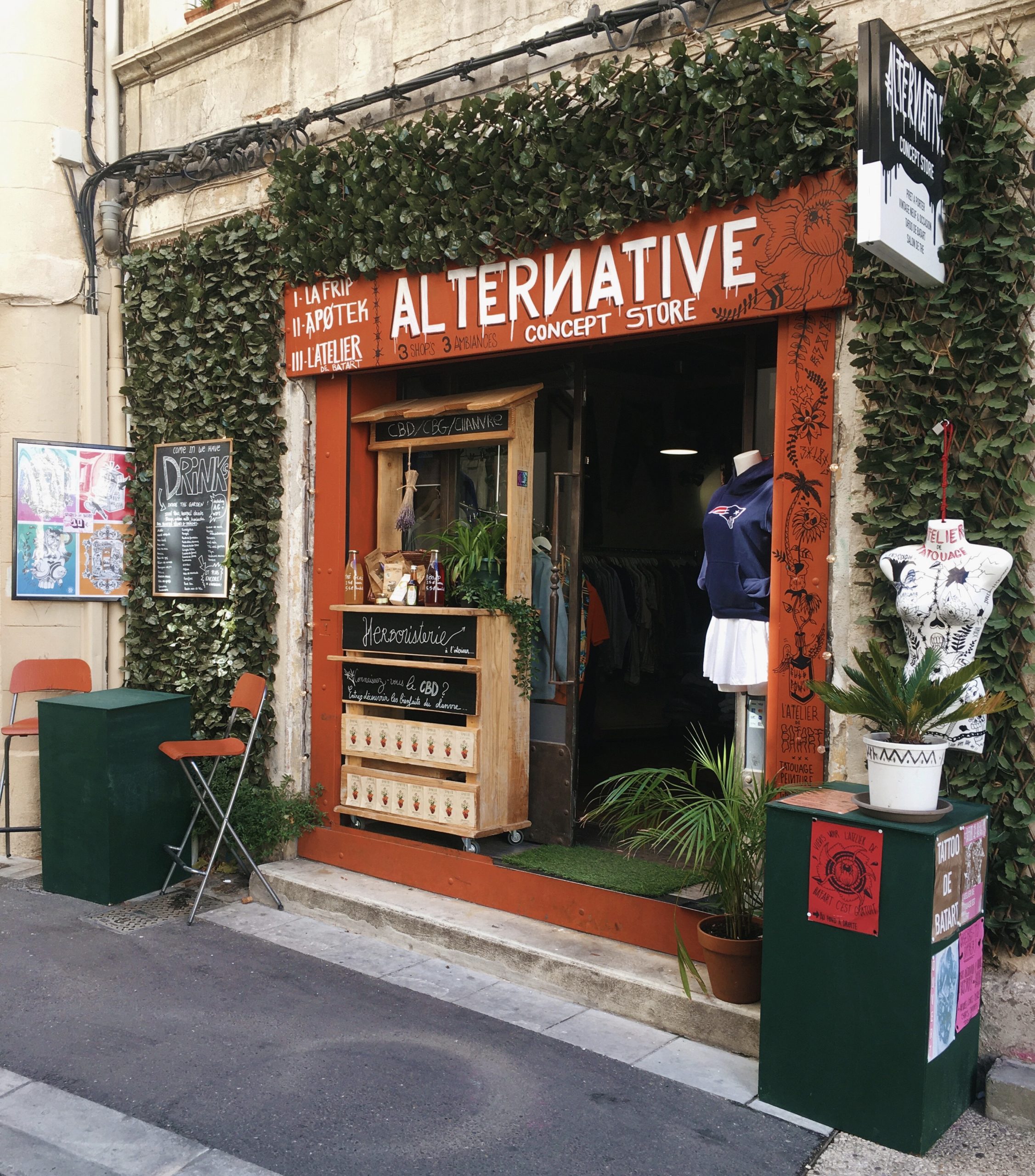 alternative-concept-store friperie herboristerie taoueur Avignon-1