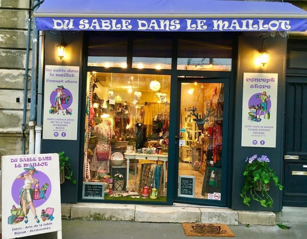 Du Sable Dans Le Maillot Concept store Bordeaux
