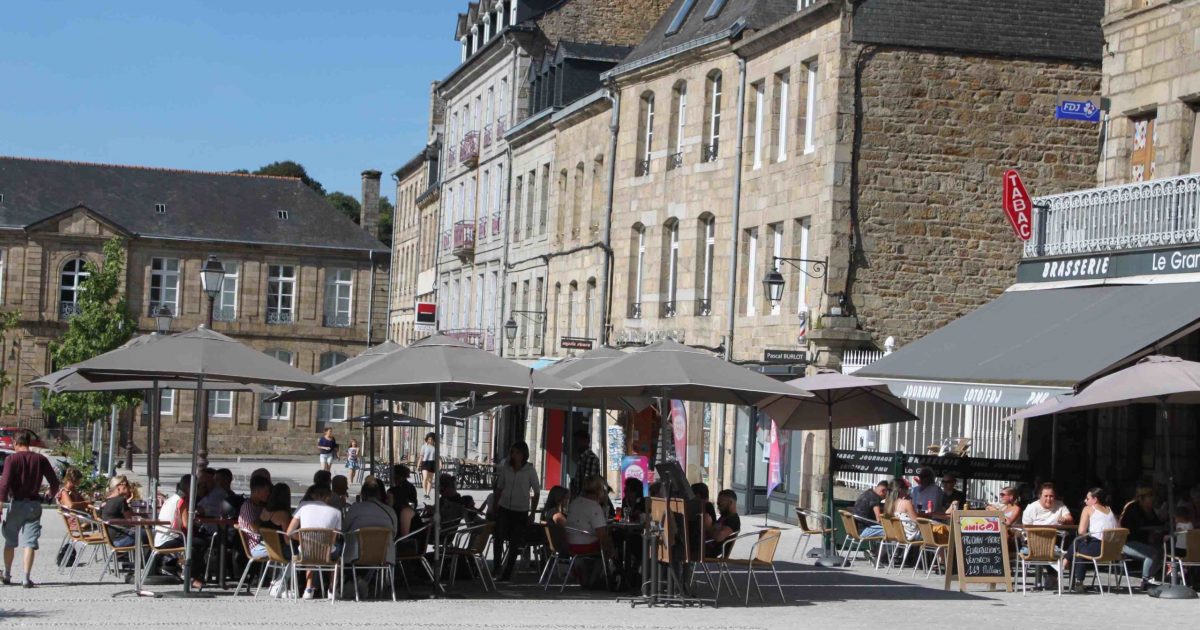 Le centre-ville de Guingamp est en pleine forme