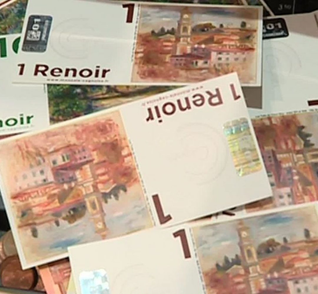 Monnaie locale le Renoir fete ses trois ans à Cagnes-sur-Mer