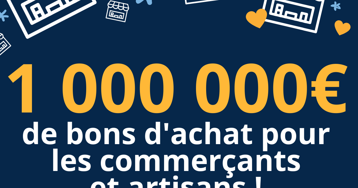 Petitscommerces 1 million d'euros collectés sur Soutien-Commercants-Artisans.fr